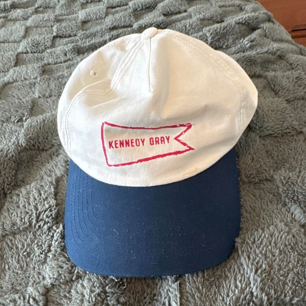 Kennedy Men's White and Cream Hat